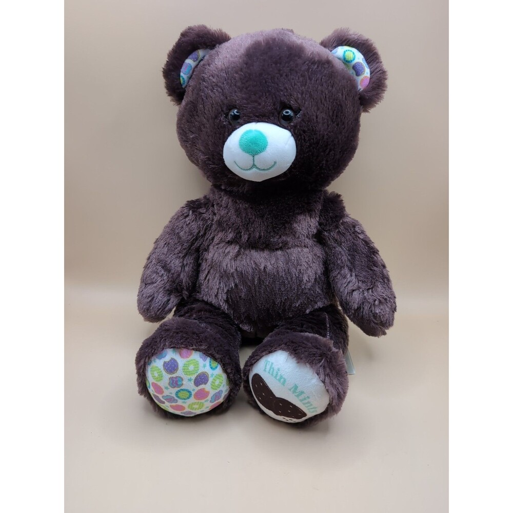 Build-A-Bear Girl Scouts Thin Mints Bear 16” Plush Brown 2023 BAB Stuffed Plush